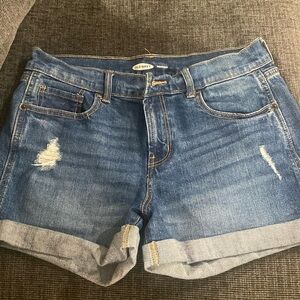 Old Navy boyfriend denim shorts